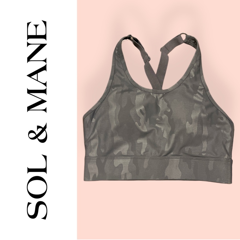 Sol & Mane size M Tasha Sports Bra Full Support NWOT